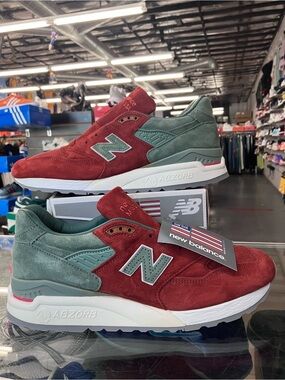 New Balance 998 Concepts Rivalry Pack Boston Size 10.5